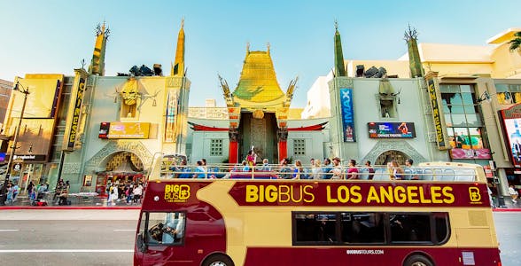 Bilhetes Hop-On Hop-Off para o Big Bus Los Angeles