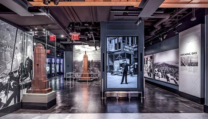 exhibit at 86th floor of empire state building