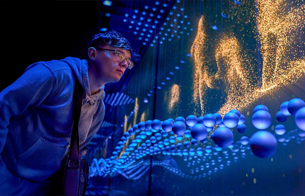 Sensory video journey through Scotland at Scotch Whisky Experience, Edinburgh.