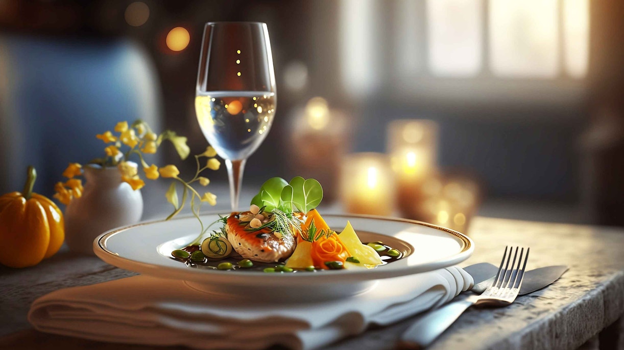 Dining at mount rigi