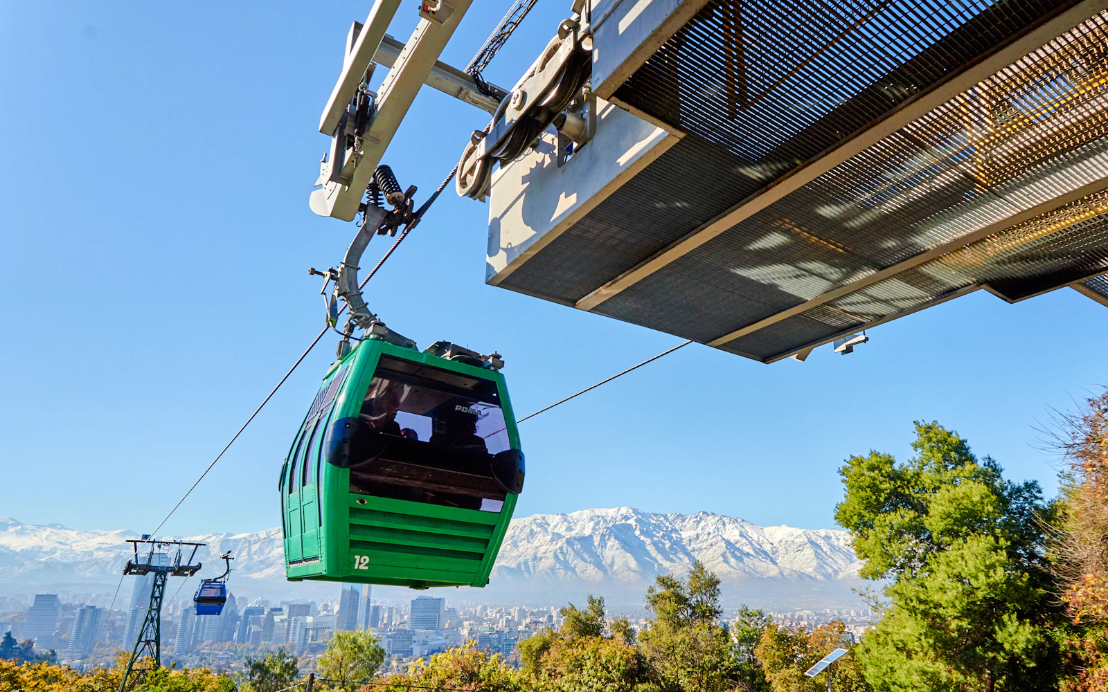 Santiago Hop-On Hop-Off Bus Tour: 2 Routes + Cerro San Cristóbal Cable Car & Santa Carolina Wine Tour