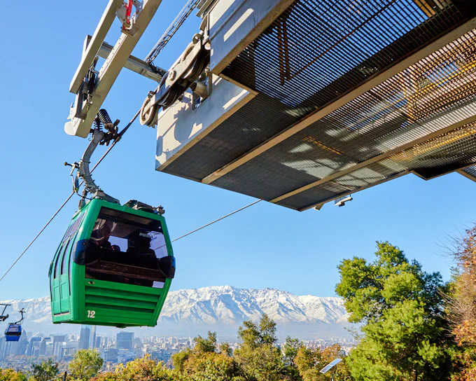 Santiago Hop-On Hop-Off Bus Tour: 2 Routes + Cerro San Cristóbal Cable Car & Santa Carolina Wine Tour