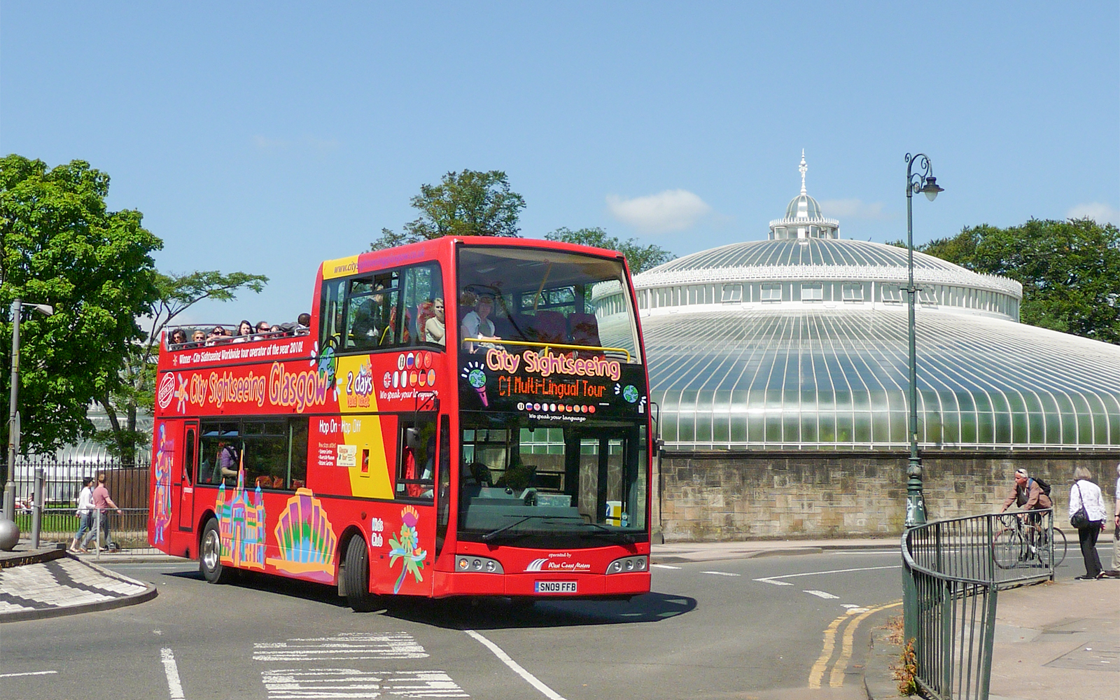 City Sightseeing: Glasgow Hop-On Hop-Off Bus Tour