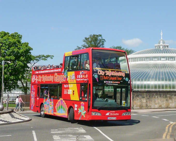 City Sightseeing: Glasgow Hop-on Hop-off Bus Tour