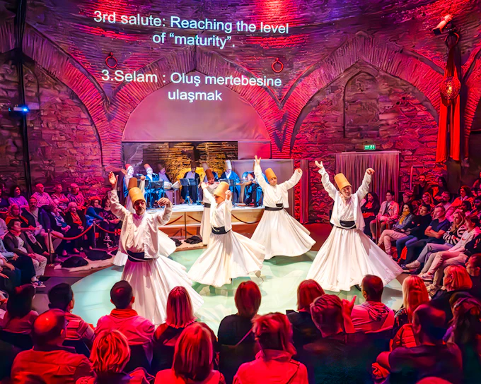 Istanbul: Hodjapasha Whirling Dervishes Show & Exhibition