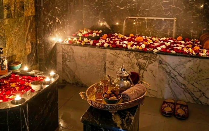 Marrakesh: Romantic Traditional Moroccan Hammam, Massage & Dinner Experience with Hotel Transfers