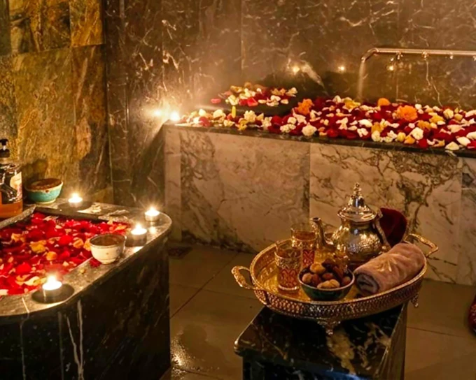 Marrakesh: Romantic Traditional Moroccan Hammam, Massage & Dinner Experience with Hotel Transfers