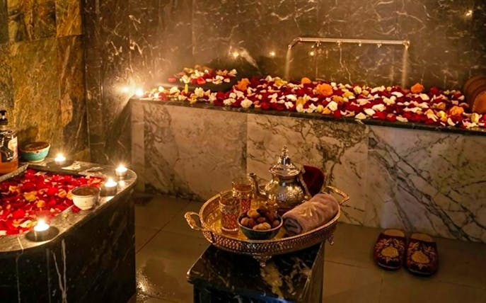 marrakech: una experiencia romántica con hammam tradicional marroquí, masaje y cena, con traslados al hotel-1