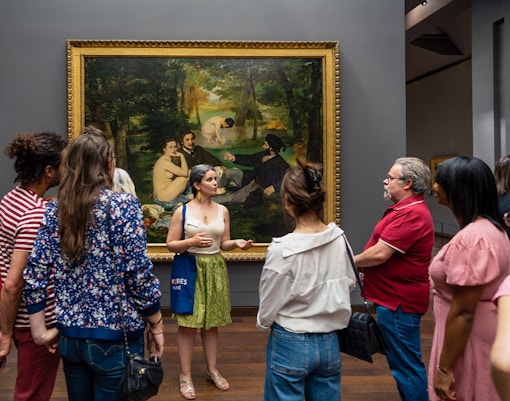 Impressionist paintings at Musée d’Orsay, Paris with gourmet lunch experience.