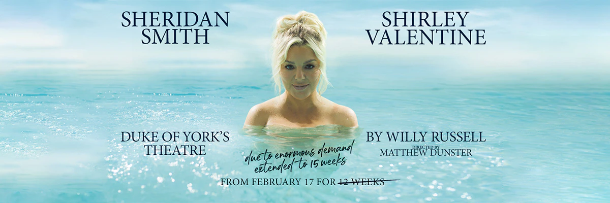 Sheridan Smith zagra rolę Shirley Valentine | Aktualności z londyńskich teatrów