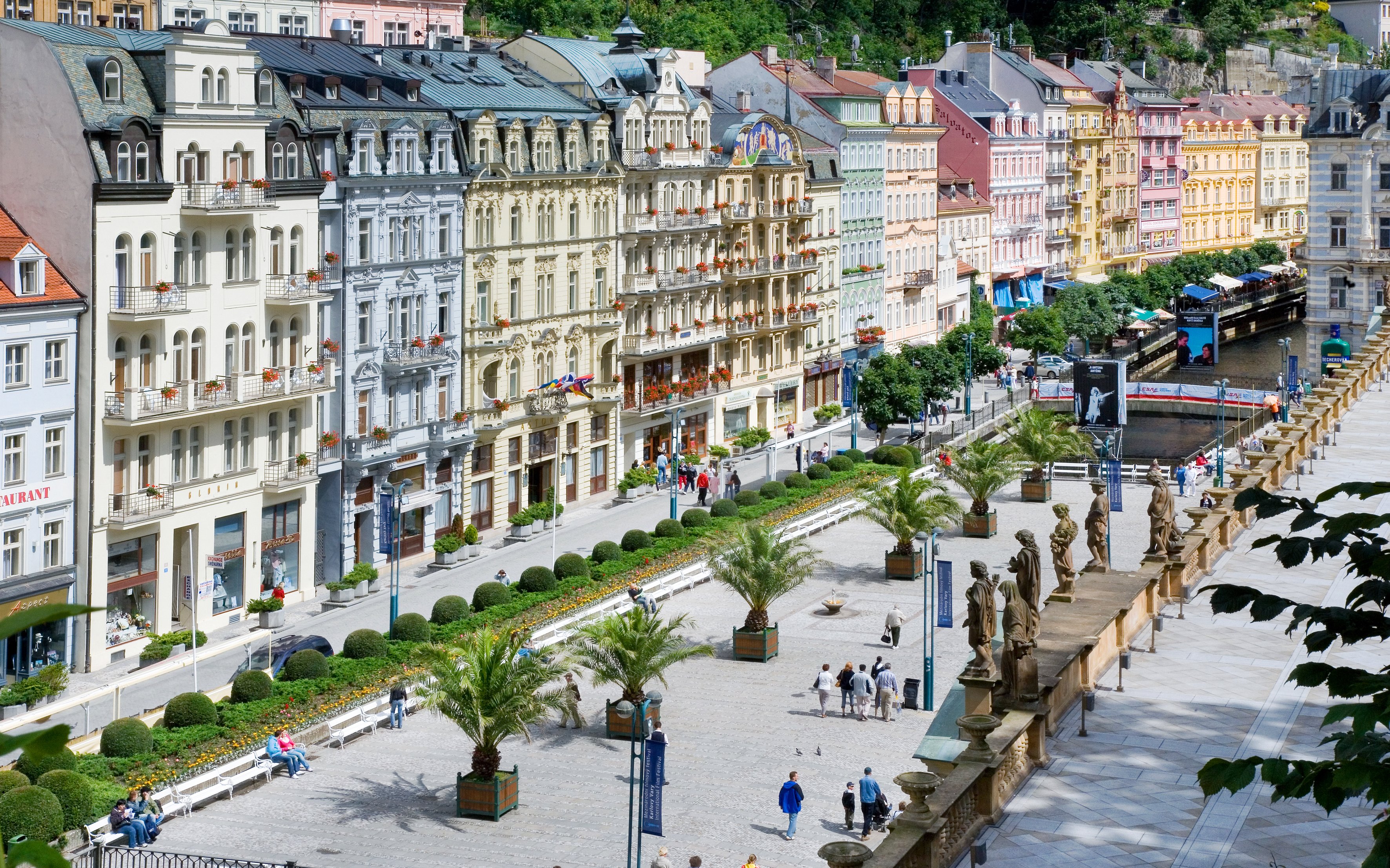 Karlovy Vary Şehir Merkezi