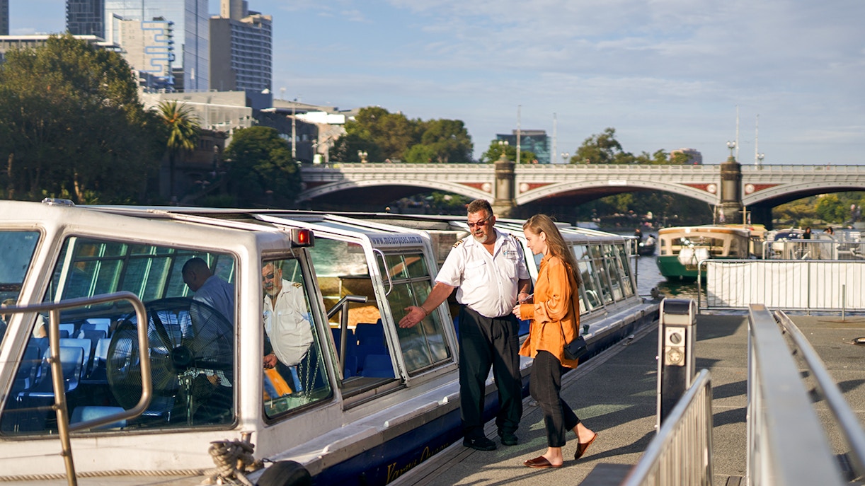 Boarding points - Melbourne river cruises
