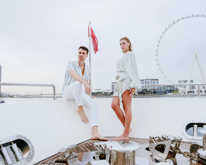 Birthday at Sea Package: 3-Hour Luxury Yacht Rental from Dubai Marina