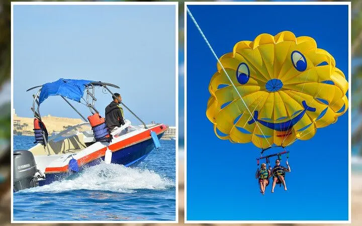 1 Hour Private Speedboat & Parasailing W/Transfer-Sharm El Sheikh Image 10