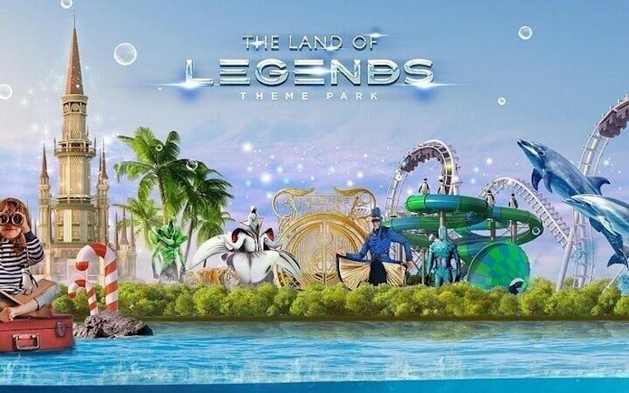 Alanya Land of Legends Theme Park Ticket with Roundtrip Transfer