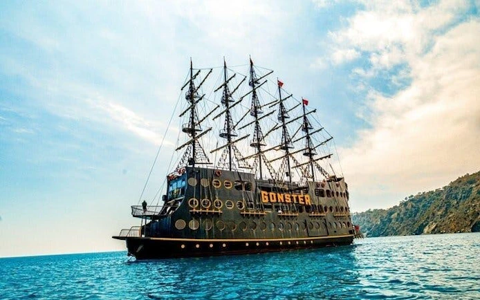 Antalya GONSTER All-Inclusive Pirate Boat Trip