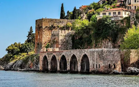 from side: alanya city tour with cable car and dimçay river boat tour-1