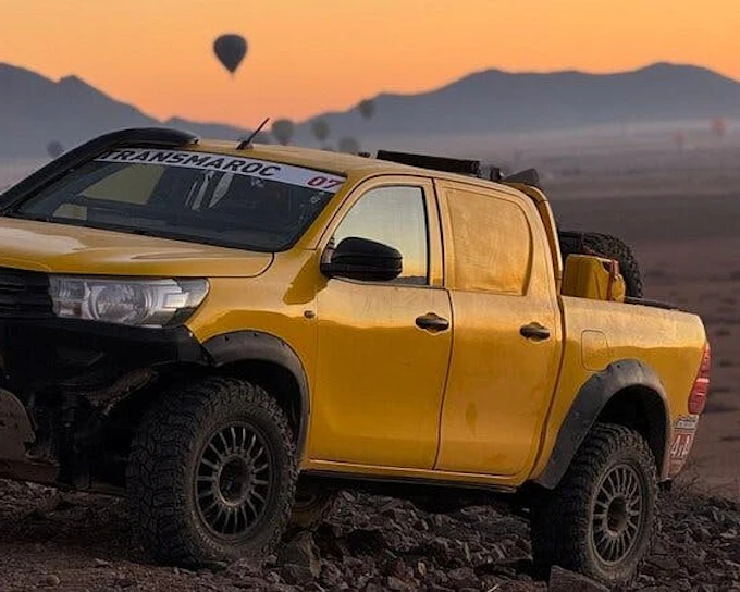 Drive your 4x4 at Sunrise in Marrakech Desert with Breakfast