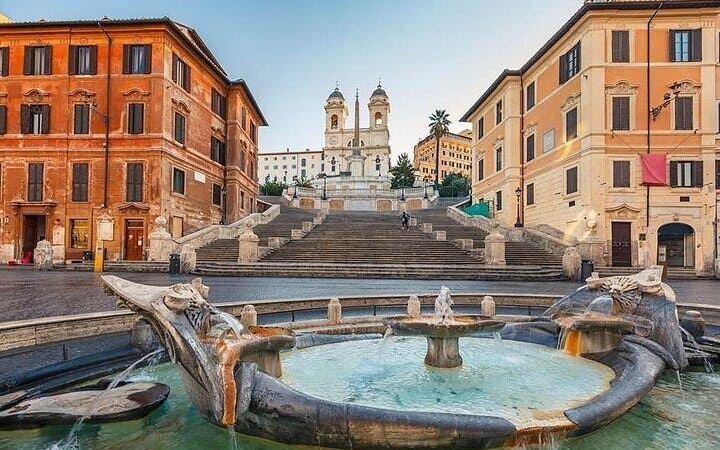 rome: spanish steps, trevi fountain, pantheon & navona tour -5