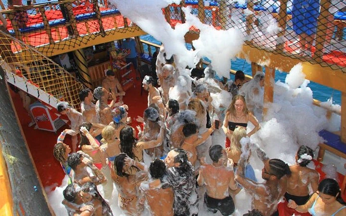 Antalya Pirate Boat Tour with Lunch & Free Soft Drinks