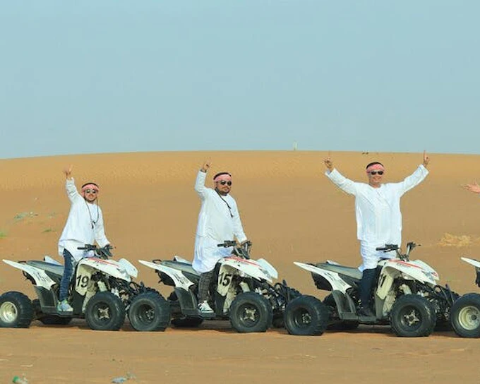 Morning Desert Safari with Dune Bashing, Sandboarding & Camel Ride (Product 53149)