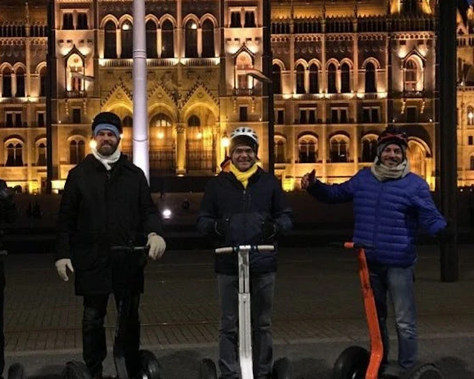 Magical Budapest Night Segway Tour Experience