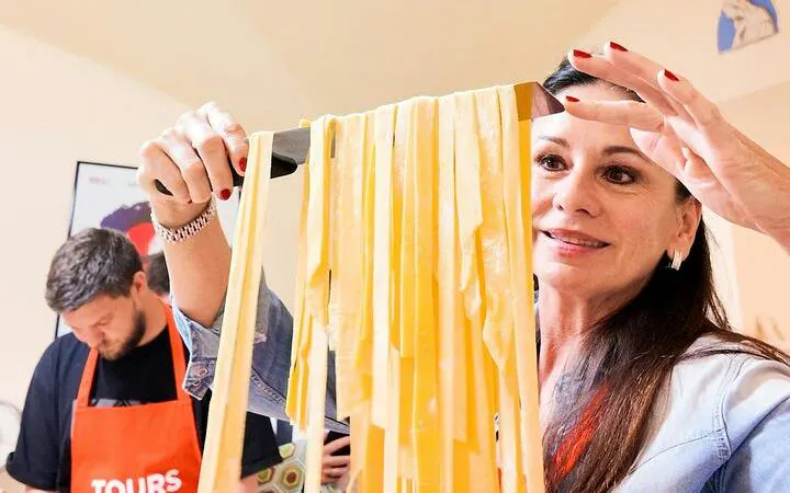 Bologna Local Pasta Cooking Class, Ragu, Spritz, Wine & Gelato