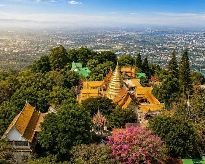 Chiang Mai Wat Doi Suthep, Wat Suan Dok & Wat Chedi Luang Guided Tour with Hotel Transfers