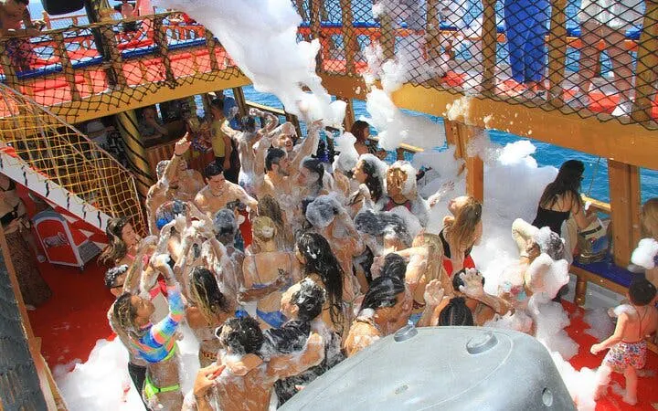 Antalya Pirate Boat Tour with Lunch & Free Soft Drinks