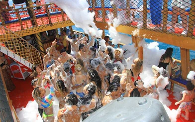 Antalya Pirate Boat Tour with Lunch & Free Soft Drinks