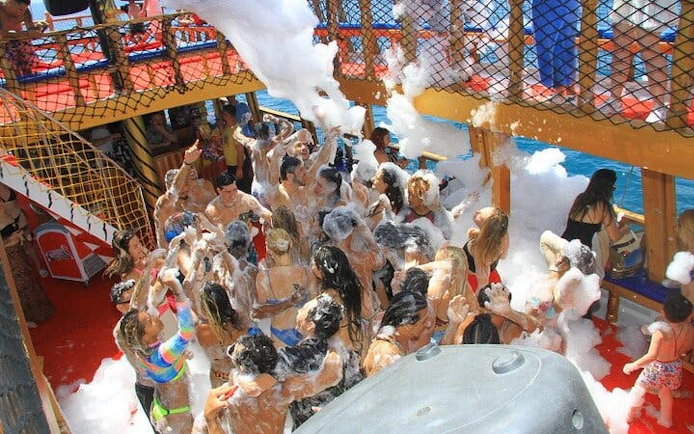 Antalya Pirate Boat Tour with Lunch & Free Soft Drinks