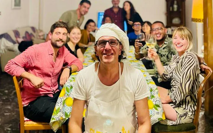 Palermo Sicilian Dinner with Local Chef and Wine Tasting