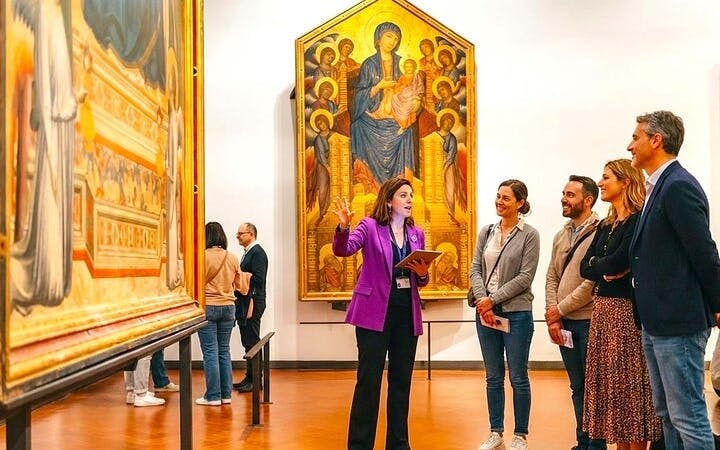 liten gruppetur i uffizi-galleriet med inngangsbilletter-3