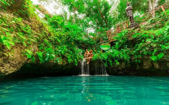 Snorkeling Tour of America’s Largest Reef and Three Private Cenotes with Tequila Tasting and Cultural Performance Image 10