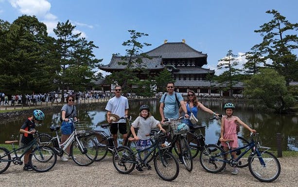 tur privat cu bicicletă electrică în nara: todaiji, parcul cerbilor, magazin de cuțite, sanctuar, gustare locală-5