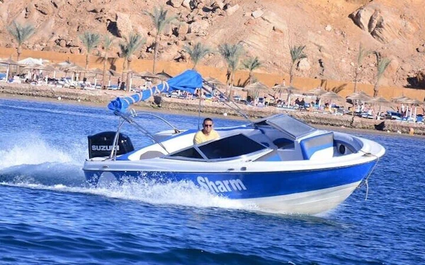 1 Hour Private Speedboat & Parasailing W/Transfer-Sharm El Sheikh