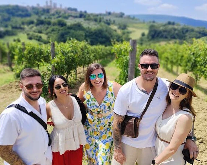 Tuscany Day Trip from Rome by High-Speed Train with Wine Tastings, San Gimignano & Florence (Product 48630)