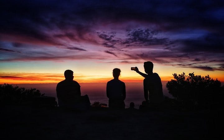kaapstad: begeleide wandeling bij zonsopgang of zonsondergang op lion’s head-1