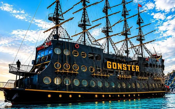 Antalya GONSTER All-Inclusive Pirate Boat Trip