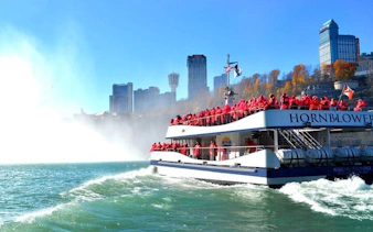 tour guidato in auto alle cascate del niagara con visita alla skylon tower, journey behind the falls e degustazione di sciroppo d'acero-6