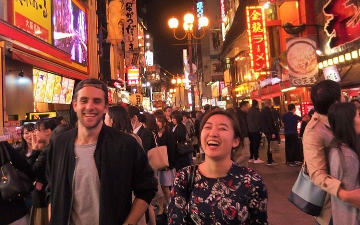 tour notturno a piedi tra i bar di osaka a namba (3 bar, 6 assaggi)-5