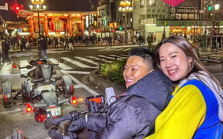 Drive like a KING! Can-am Ryker cruising in Asakusa **IDP must Image 10