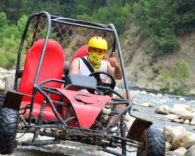 Alanya Super Combo 4-in-1: Rafting, Jeep Safari, Buggy & Zipline (Product 46098)