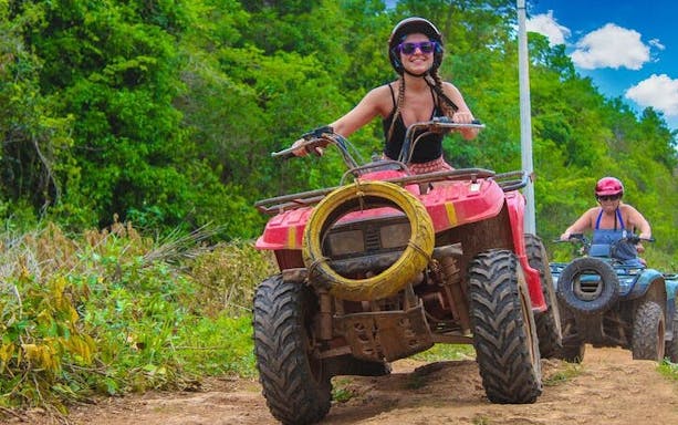 5-in-1-avontuur: quad, ziplines, cenote, snorkelen bij het rif en tequilaproeverij-4