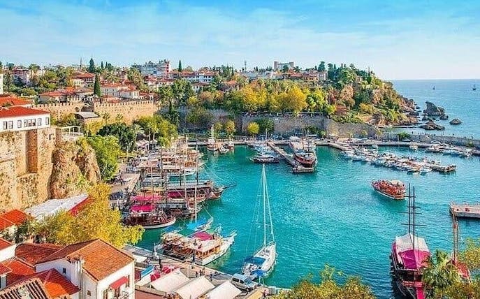antalya all-inclusive city tour from kemer:boat trip & waterfalls-1