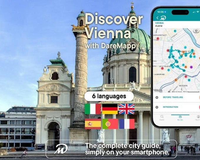 Vienna Self-Guided Walking Tour on Mobile App (Product 53763)