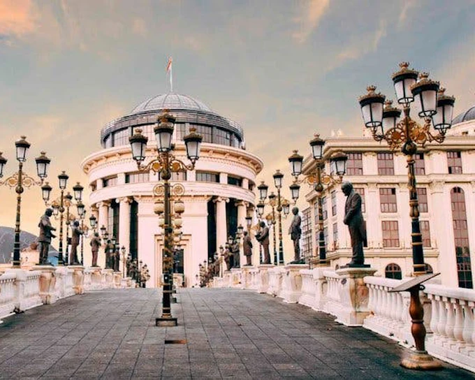 Skopje Self-Guided Walking Tour on Mobile App (Product 53831)