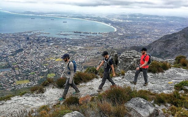 begeleide wandeling op de tafelberg in kaapstad met keuze uit twee routes: india venster of platteklip gorge-2