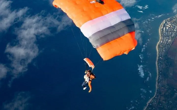 Tandem Skydiving Over the Mediterranean Sea in Side Manavgat Image 8