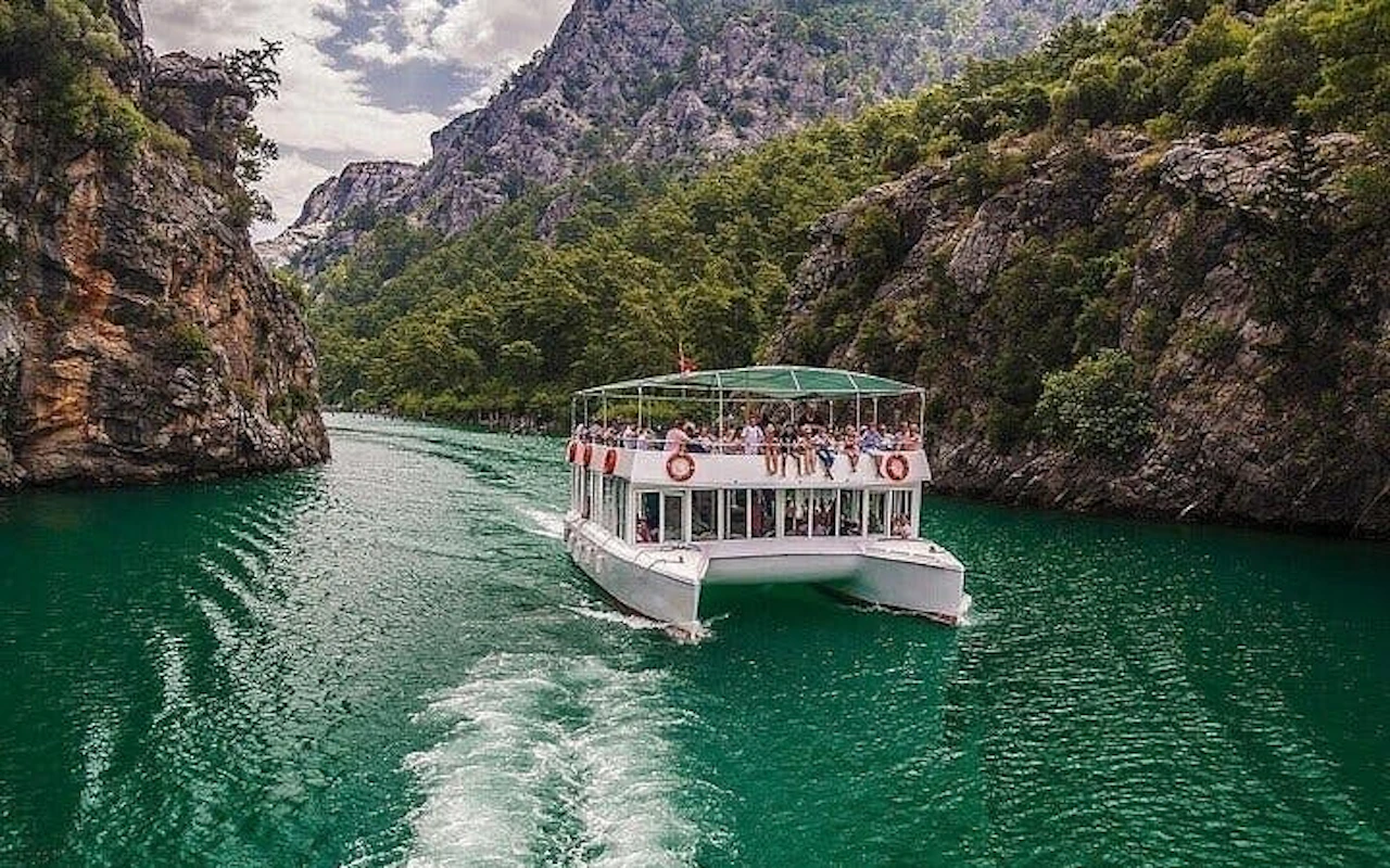 Bootstour zum Grünen Canyon ab Antalya – Abholung vom Hotel (All-inclusive) — 4